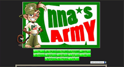 Desktop Screenshot of annas-army.com